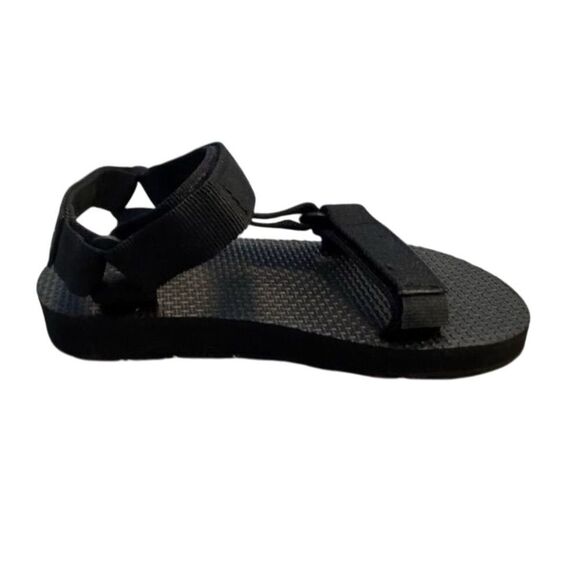 Teva Kids Original Universal Sandals Black Size 11 Adjustable Straps - Picture 1 of 12